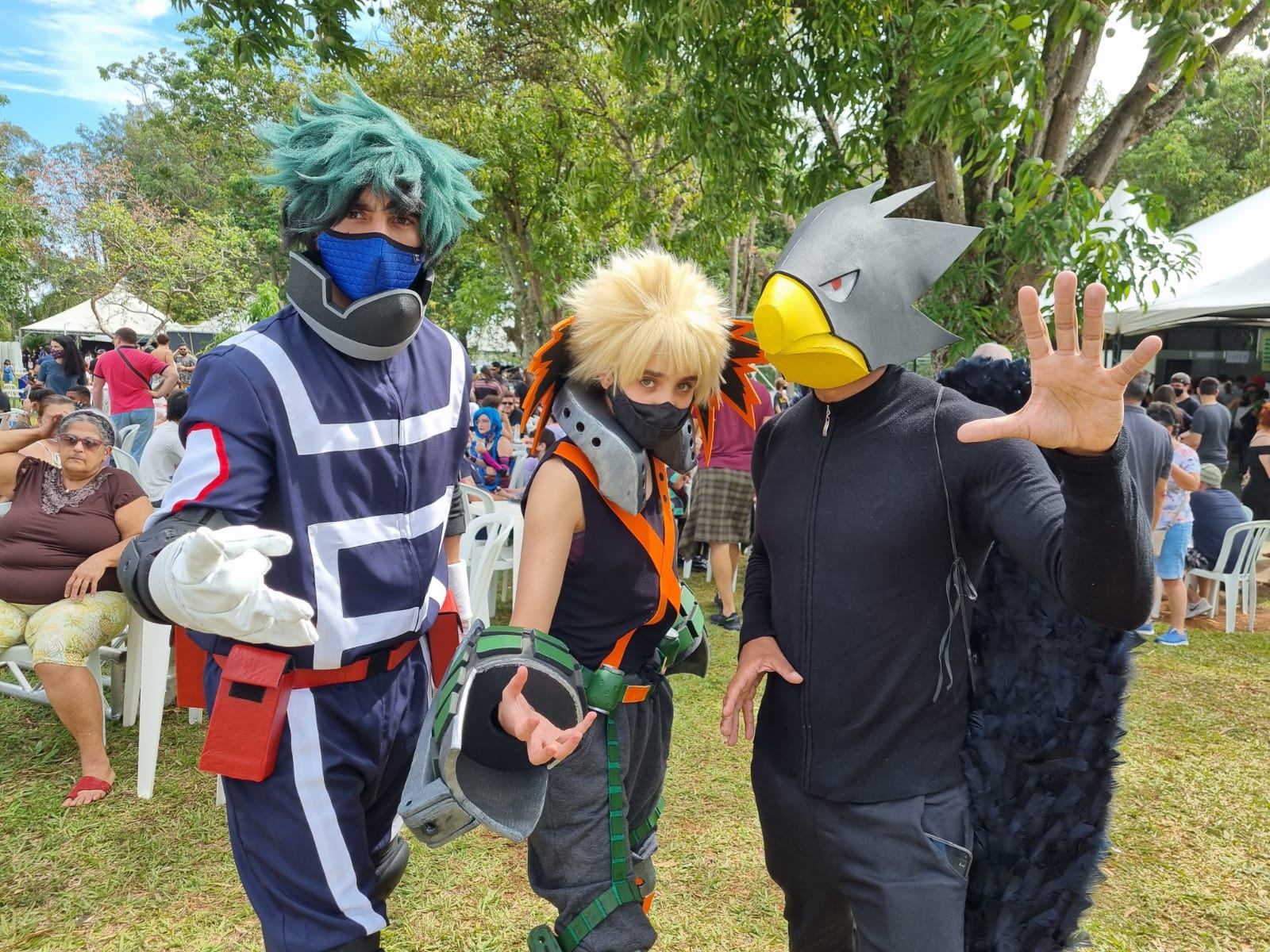 Dia do Cosplay Personagens famosos marcaram presença na Feira do