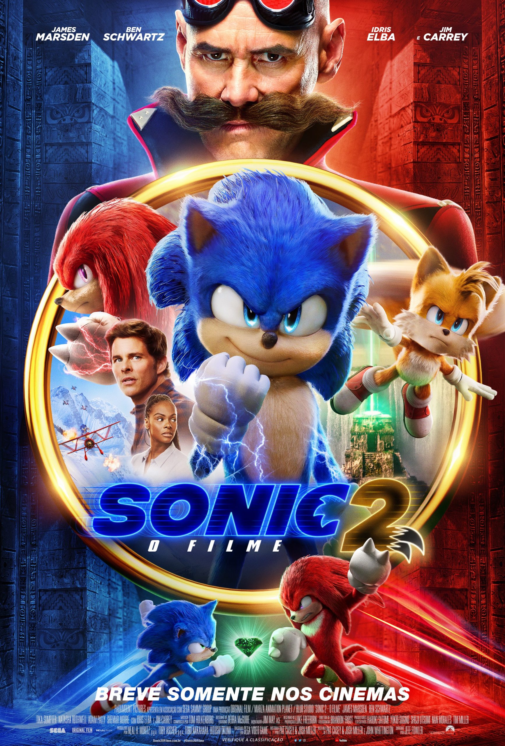 Sonic: O Filme 2 tem nova foto de bastidores que revela presença de  personagem dos jogos - NerdBunker