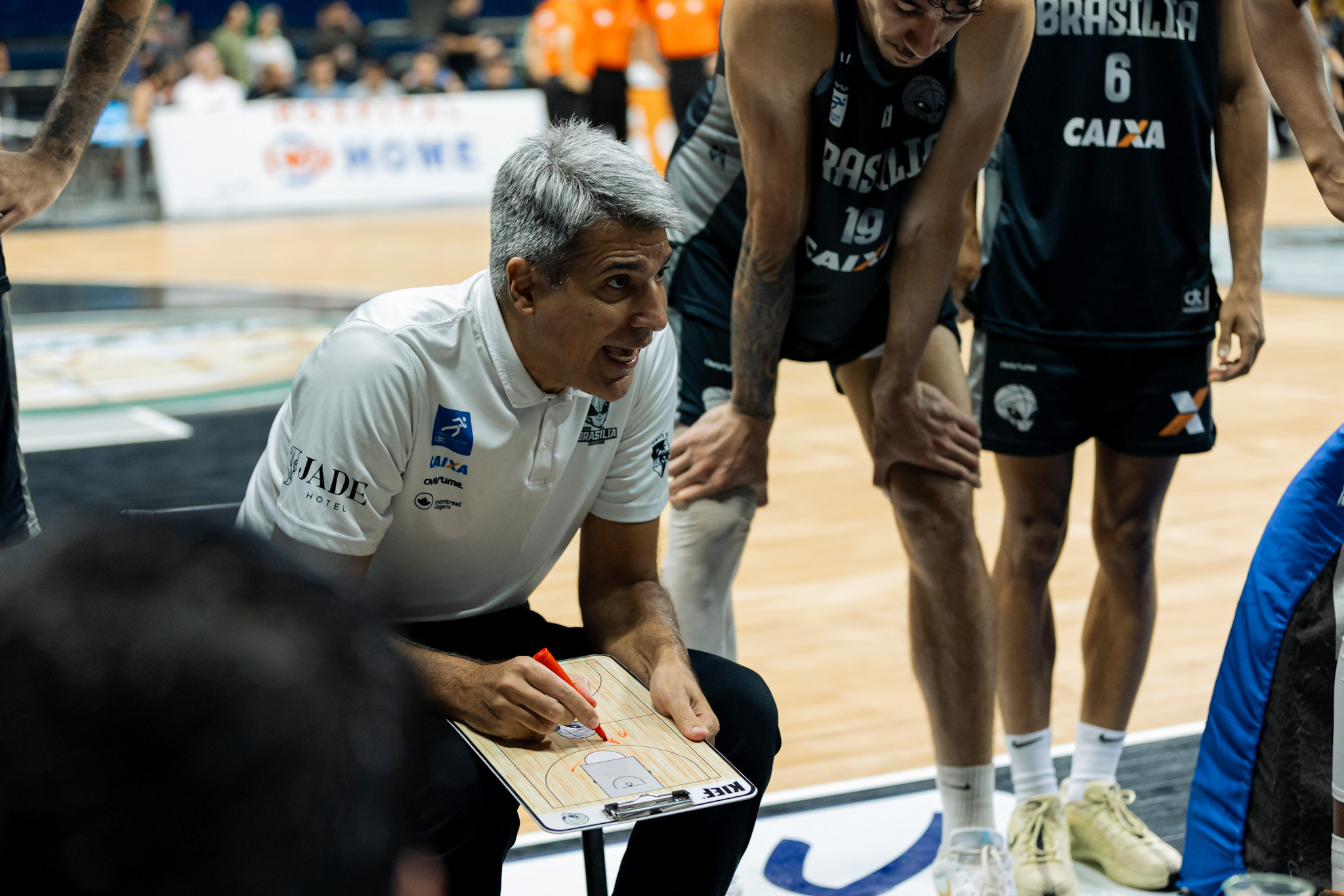 Dedé Barbosa, técnico do Brasília Basquete