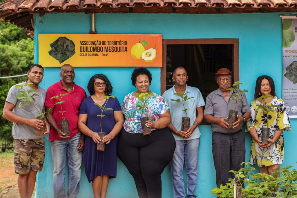 Na comunidade, a agricultura é tradição que atravessa gerações e garante o sustento das famílias. Foto por João Pedro Carvalho